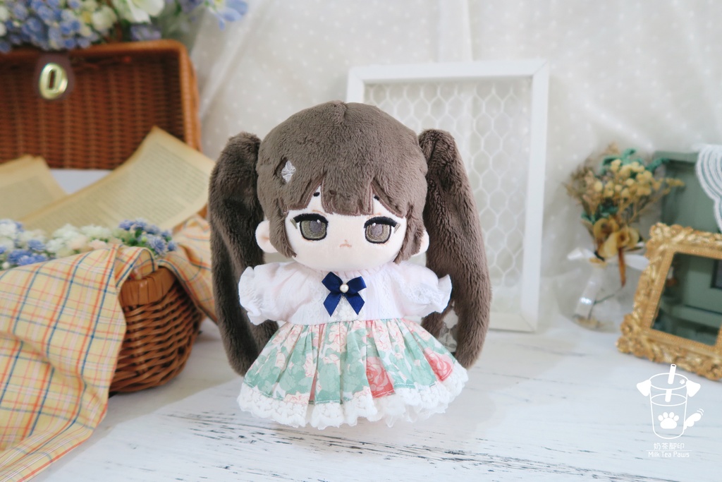 【15cmぬいぐるみ・ぬい服】夏色のパレット・ワンピース(全6柄)