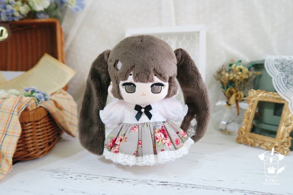 【15cmぬいぐるみ・ぬい服】夏色のパレット・ワンピース(全6柄)