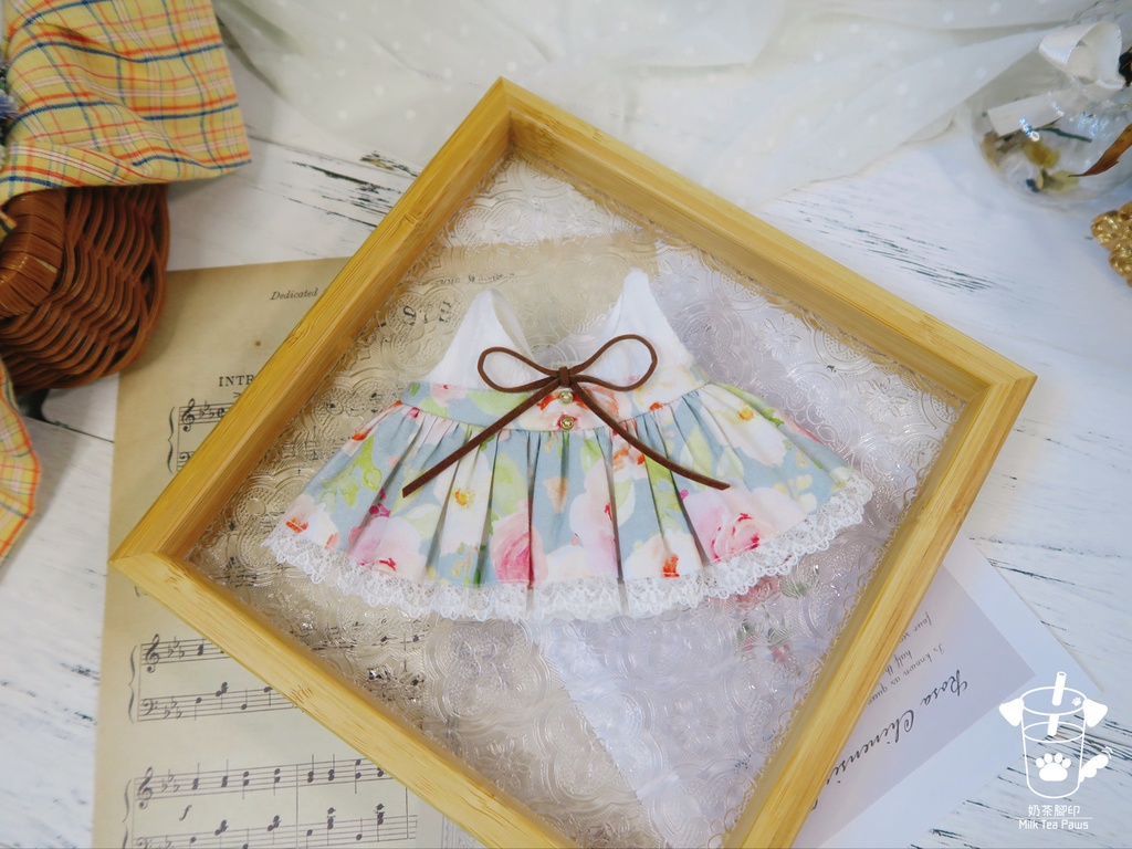 【20cmぬいぐるみ・ぬい服】第9号スケッチブック・ワンピース(全3柄)