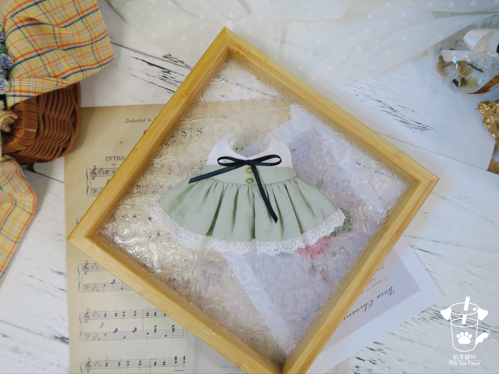 【15cmぬいぐるみ・ぬい服】第9号スケッチブック・ワンピース(全3柄)