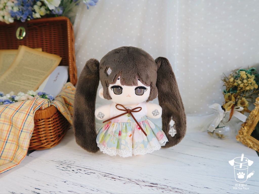 【15cmぬいぐるみ・ぬい服】第9号スケッチブック・ワンピース(全3柄)