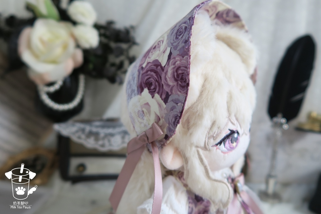 【20cmぬいぐるみ・ぬい服】薔薇回廊・ドレスセット(4色)