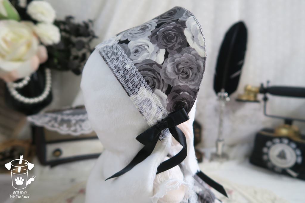 【20cmぬいぐるみ・ぬい服】薔薇回廊・ドレスセット(4色)