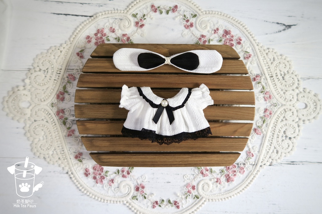 【10cmぬいぐるみ・ぬい服】ハニーエンジェルブッセ・ワンピースセット(6色)