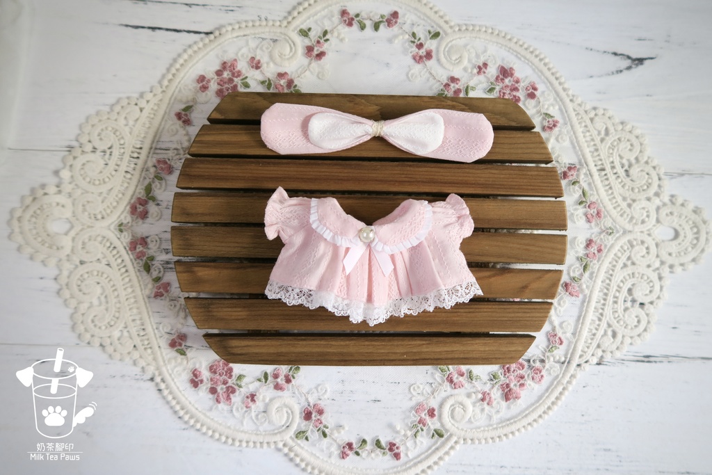 【10cmぬいぐるみ・ぬい服】ハニーエンジェルブッセ・ワンピースセット(6色)