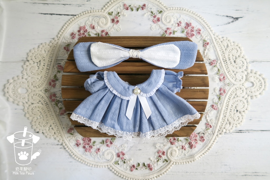 【20cmぬいぐるみ・ぬい服】ハニーエンジェルブッセ・ワンピースセット(6色)