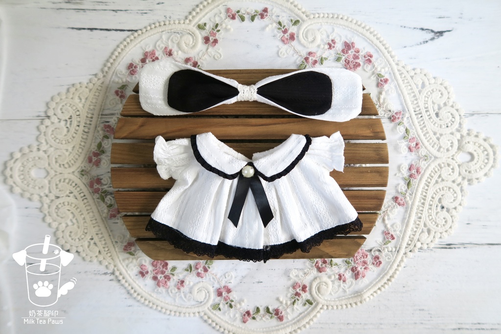 【20cmぬいぐるみ・ぬい服】ハニーエンジェルブッセ・ワンピースセット(6色)