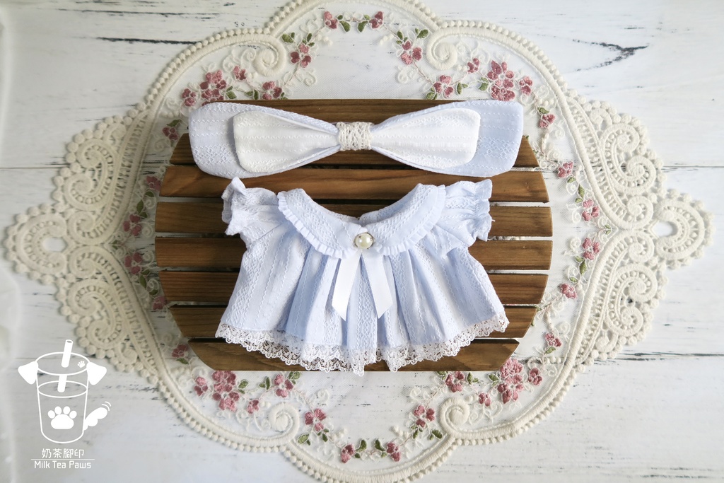 【20cmぬいぐるみ・ぬい服】ハニーエンジェルブッセ・ワンピースセット(6色)