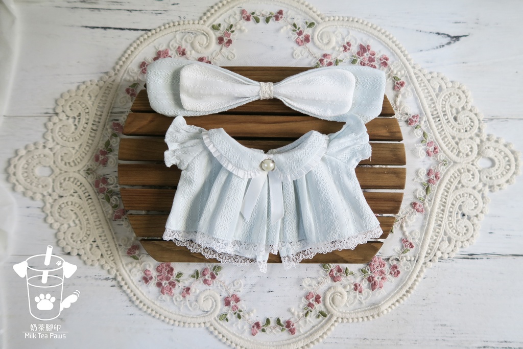 【20cmぬいぐるみ・ぬい服】ハニーエンジェルブッセ・ワンピースセット(6色)