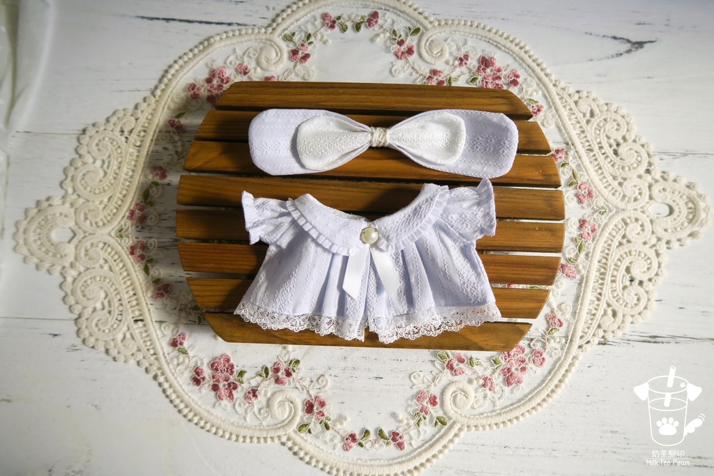 【15cmぬいぐるみ・ぬい服】ハニーエンジェルブッセ・ワンピースセット(6色)