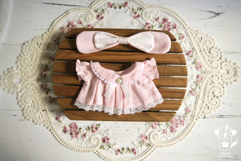 【15cmぬいぐるみ・ぬい服】ハニーエンジェルブッセ・ワンピースセット(6色)