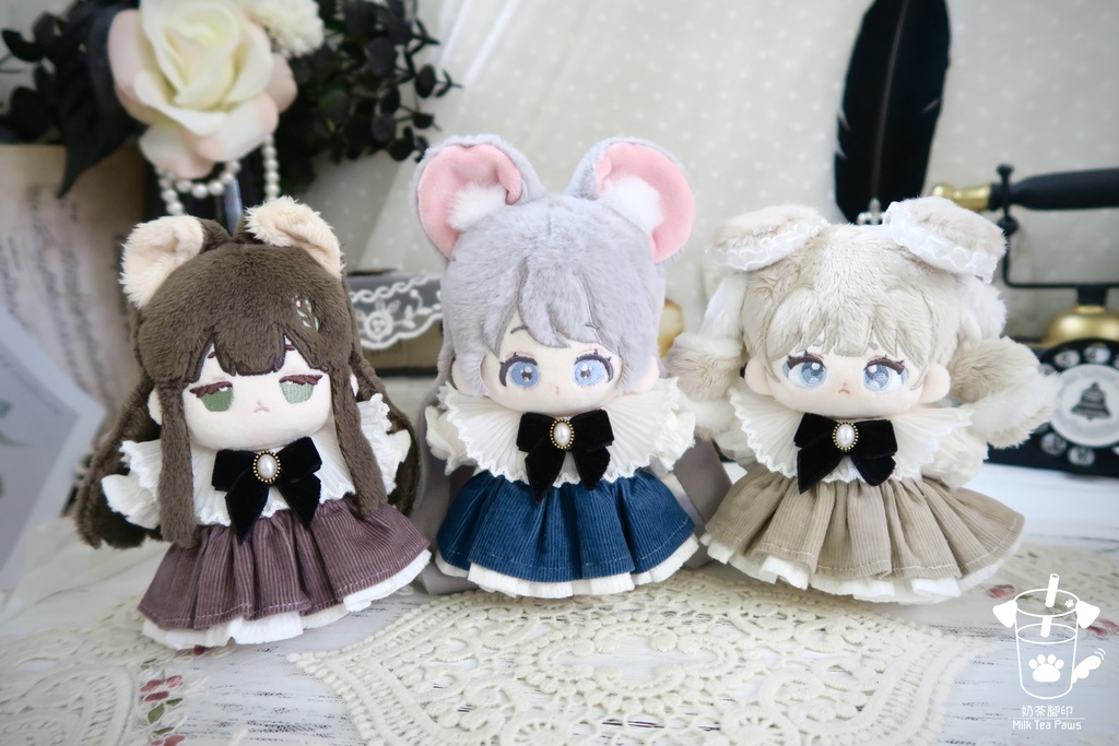 【10cmぬいぐるみ・ぬい服】Earl’s Poetry・ワンピース(全5柄)