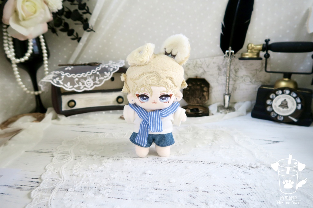 【10cmぬいぐるみ・ぬい服】シャーベット・ホリデー・肩掛けセーラーパンツセット(全4種)