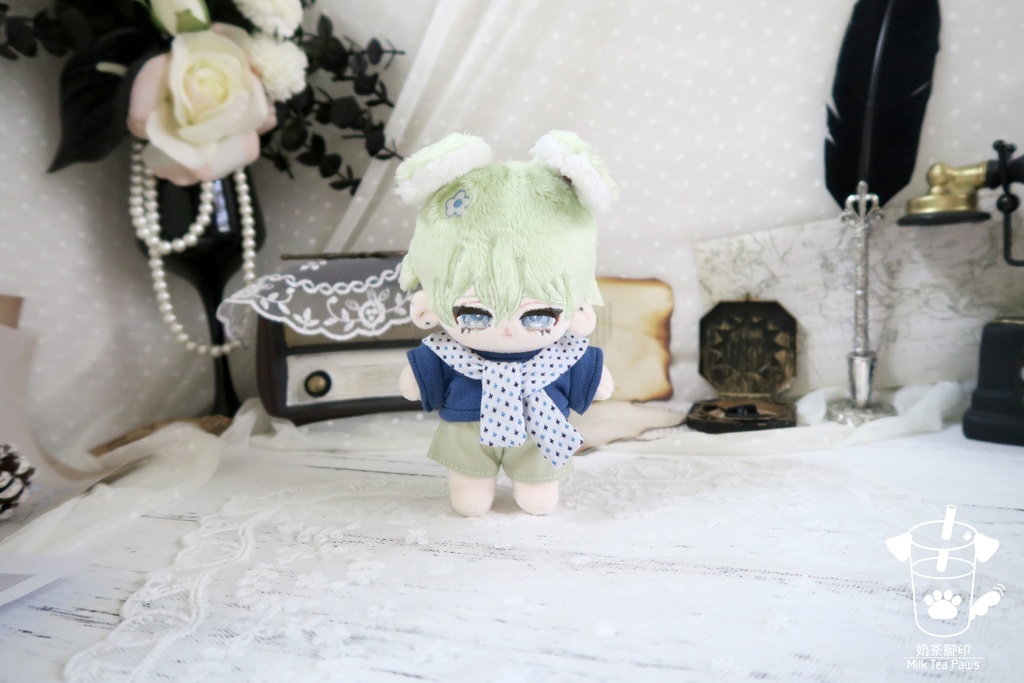 【10cmぬいぐるみ・ぬい服】シャーベット・ホリデー・肩掛けセーラーパンツセット(全4種)