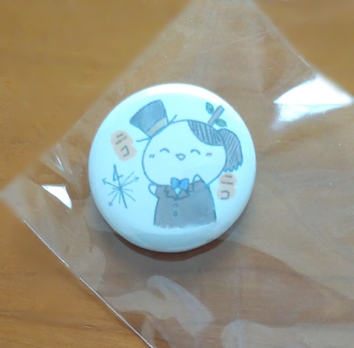 十六方美人缶バッジ