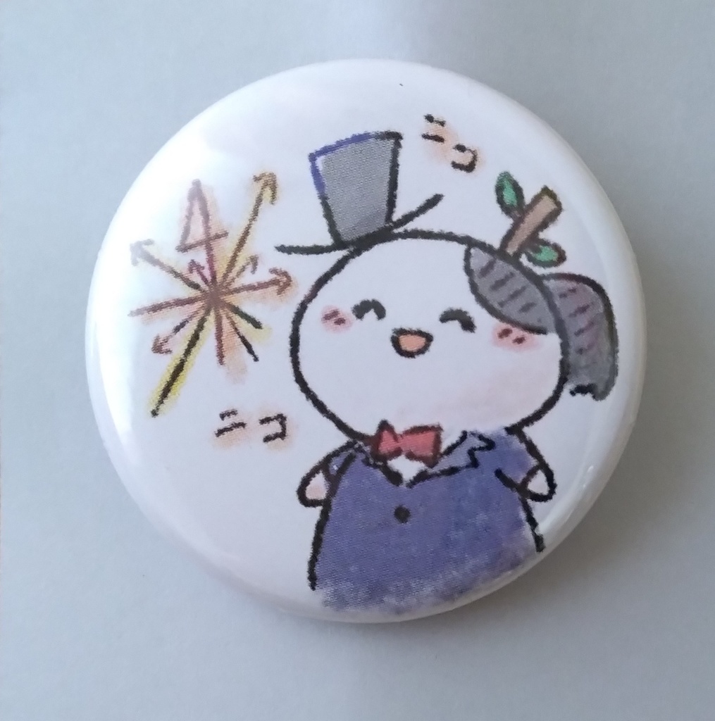 十六方美人缶バッジV2