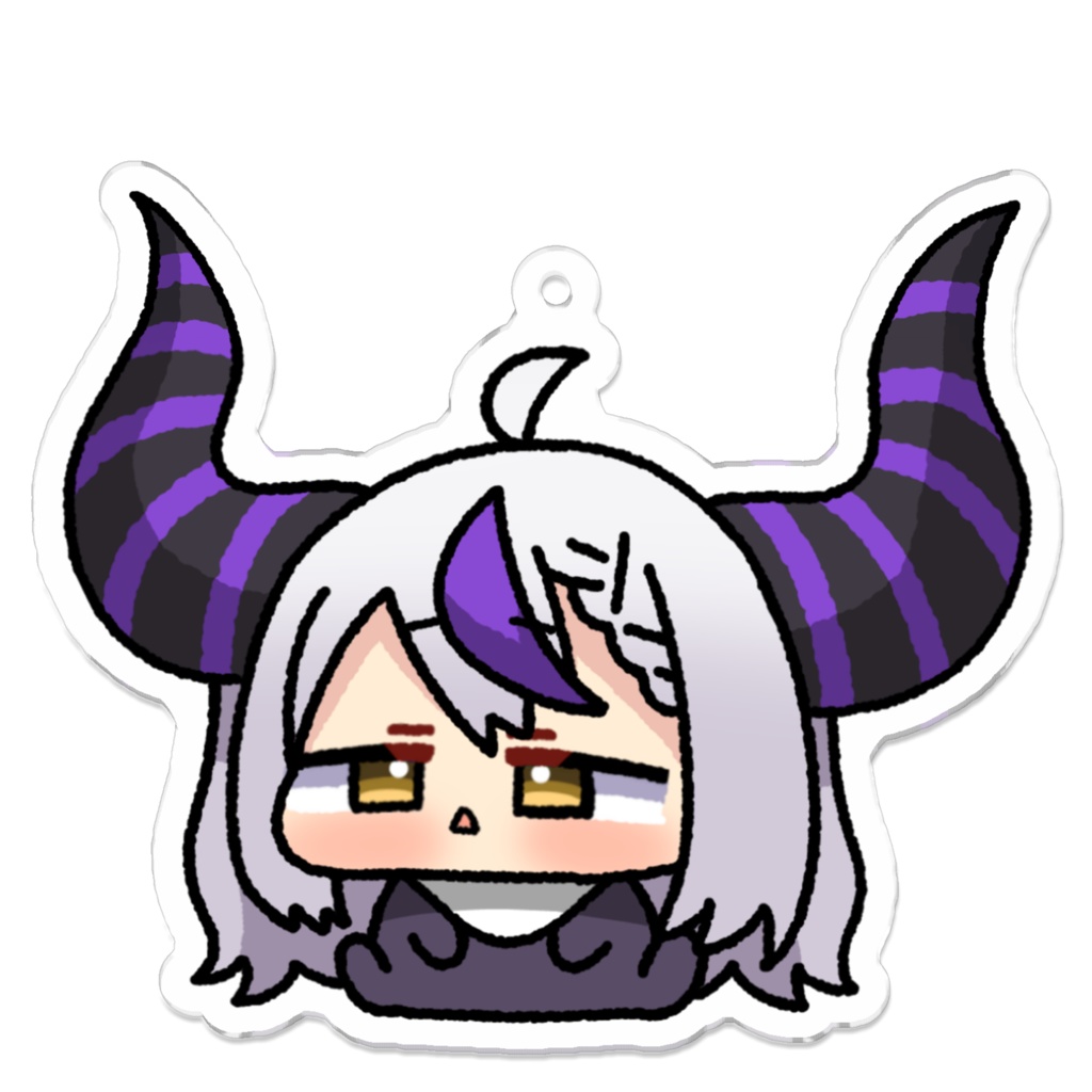 【非公式】ラプラス・ダークネスあかたんアクキー