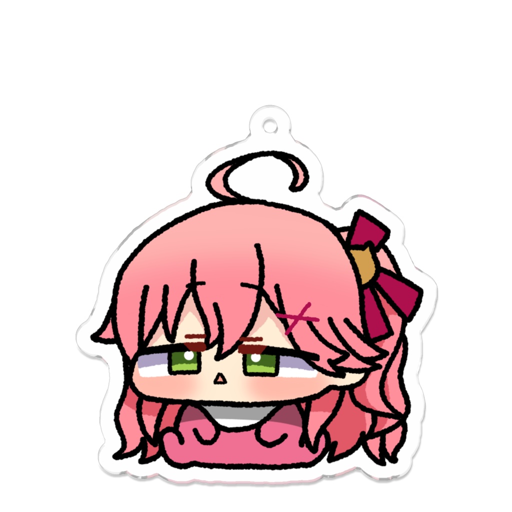 【非公式】さくらみこあかたんアクキー①