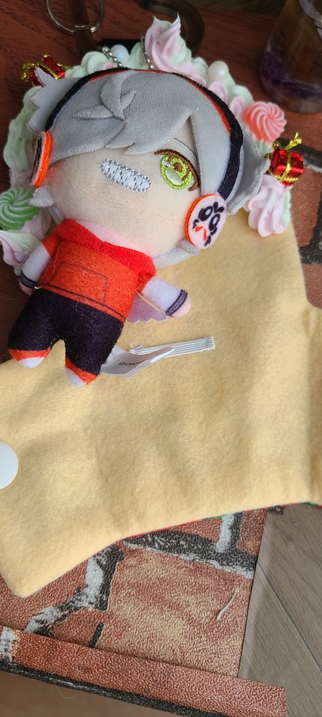 クレープ風 おくるみぬい服