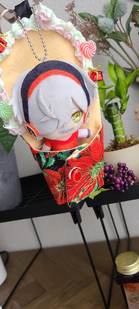 クレープ風 おくるみぬい服