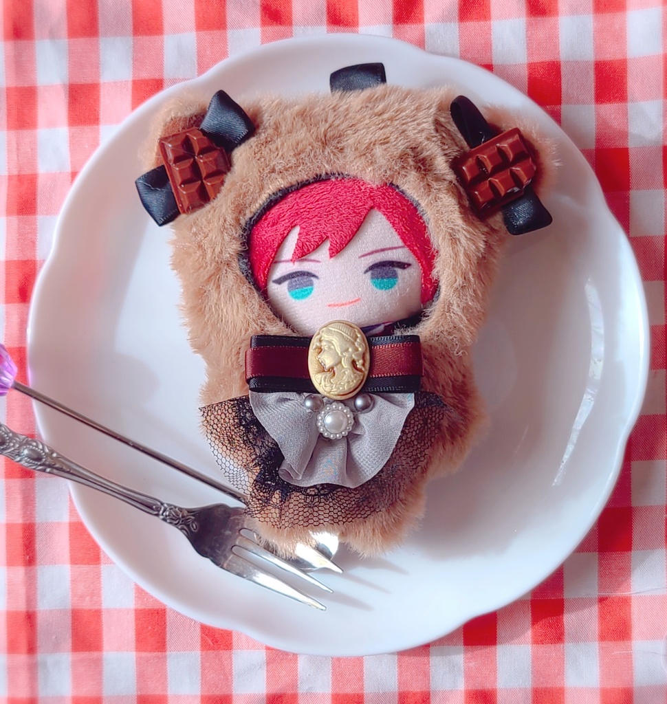 クラシカルチョコレートくまちゃんぬい服
