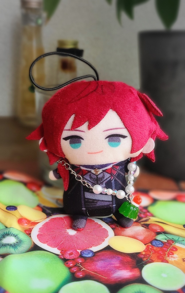 レトロ喫茶 クリームソーダゼリー バックチャーム