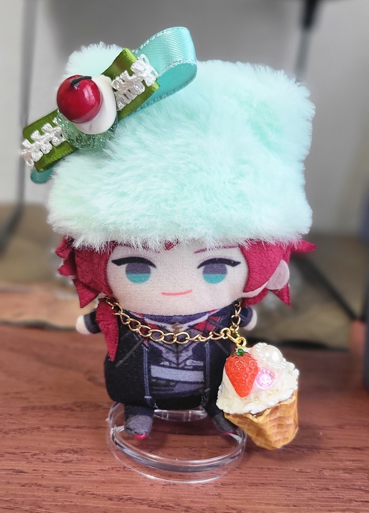 アイスクリームバックチャーム