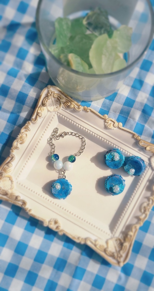 ギャラクシーマカロンチャーム