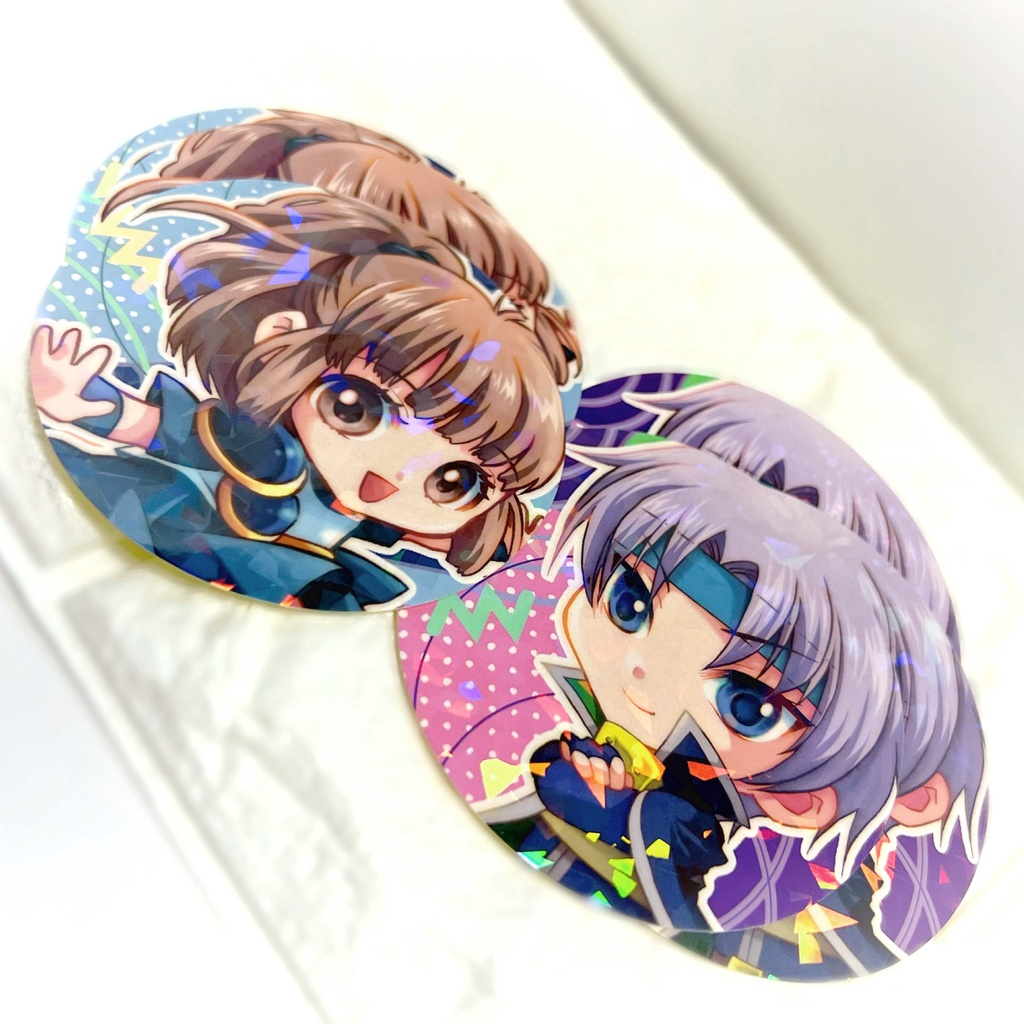 ホログラムシールセット（シェゾ＆アルル）