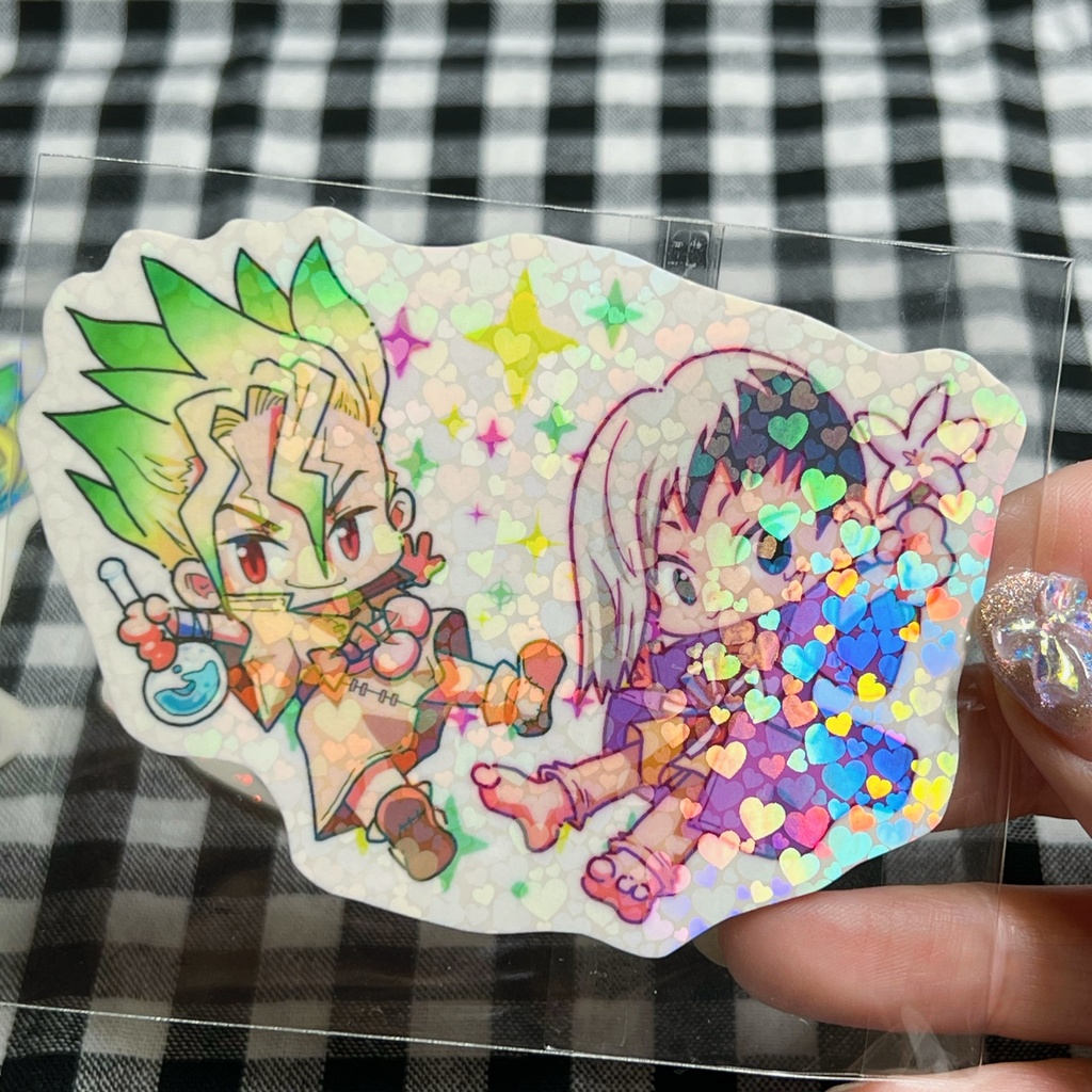 千ゲ スマホステッカーセットA