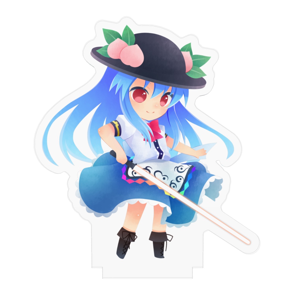 SD「比那名居天子」アクリルフィギュア