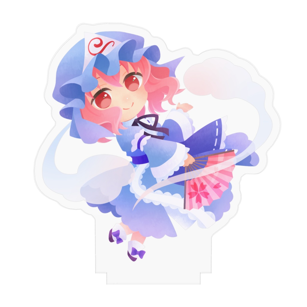 SD「西行寺幽々子」アクリルフィギュア
