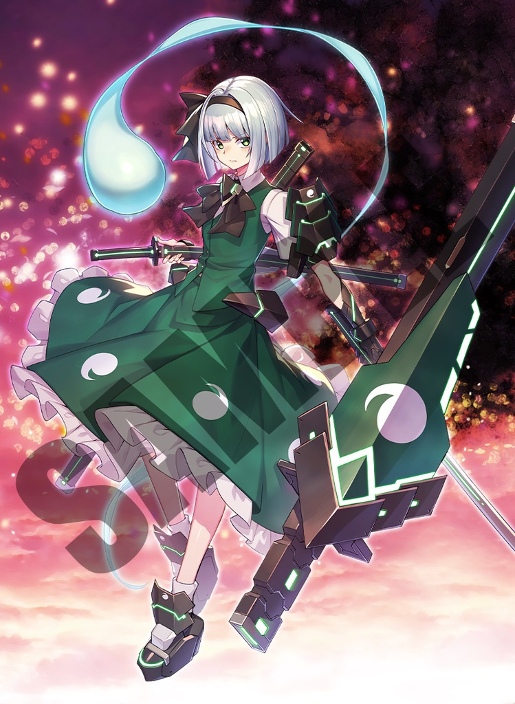 魂魄妖夢Tシャツ(2021年人気投票第一位記念デザインA)