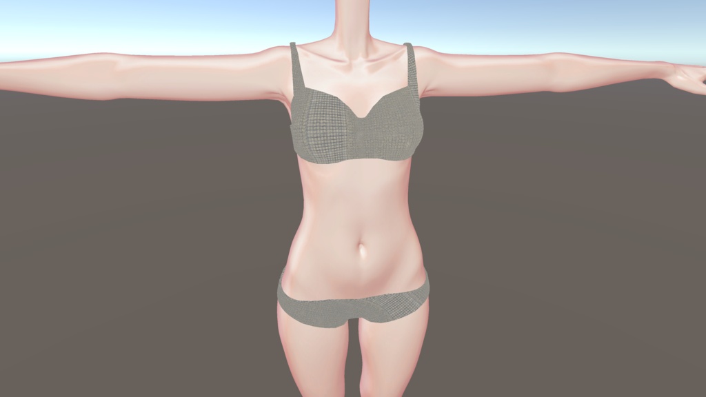 underwear しろいの素体