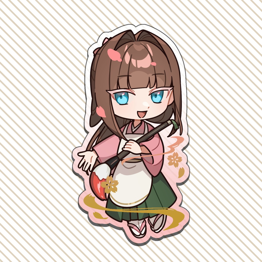 春小城アクリルスタンド【さか絵巻】