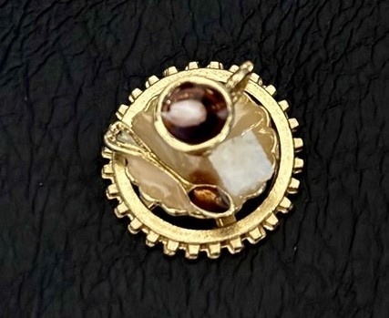 【完売】歯車ソーサーのティーカップリング【スチームパンクと角砂糖が恋をした】