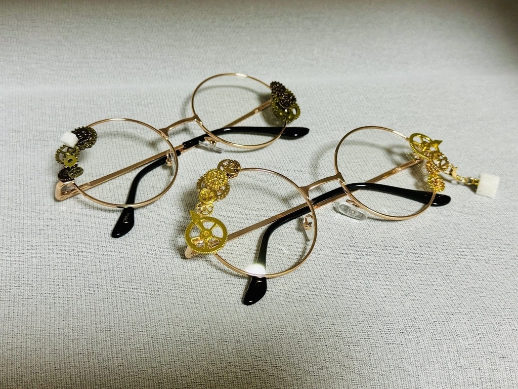 佐藤と歯車搭載のメガネ_壱式_弐式【スチームパンクと角砂糖が恋をした】