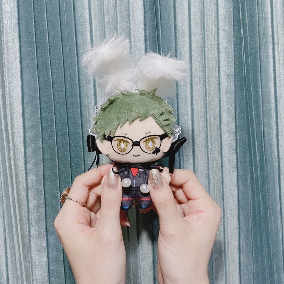 ふわふわうさぎブラック