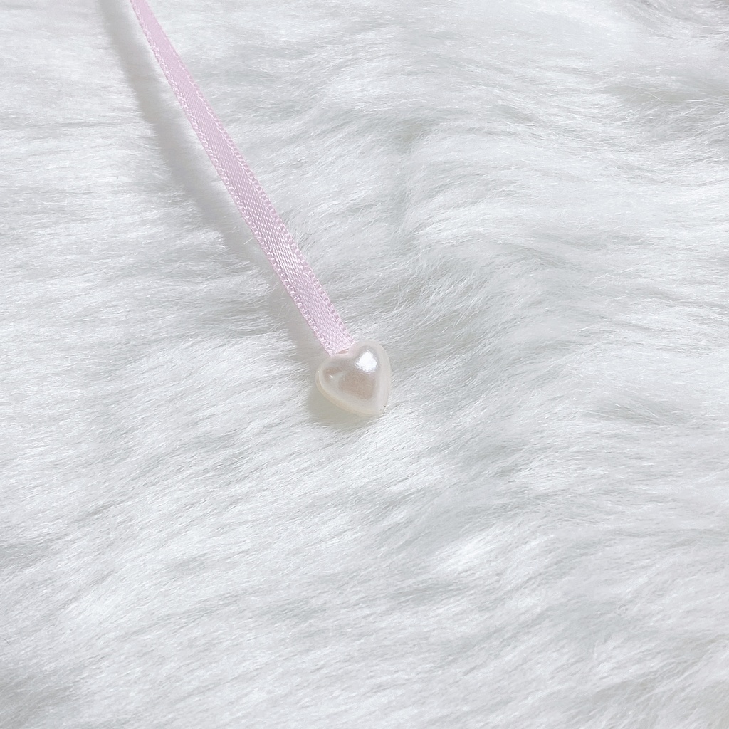 ピンクセンターリボン