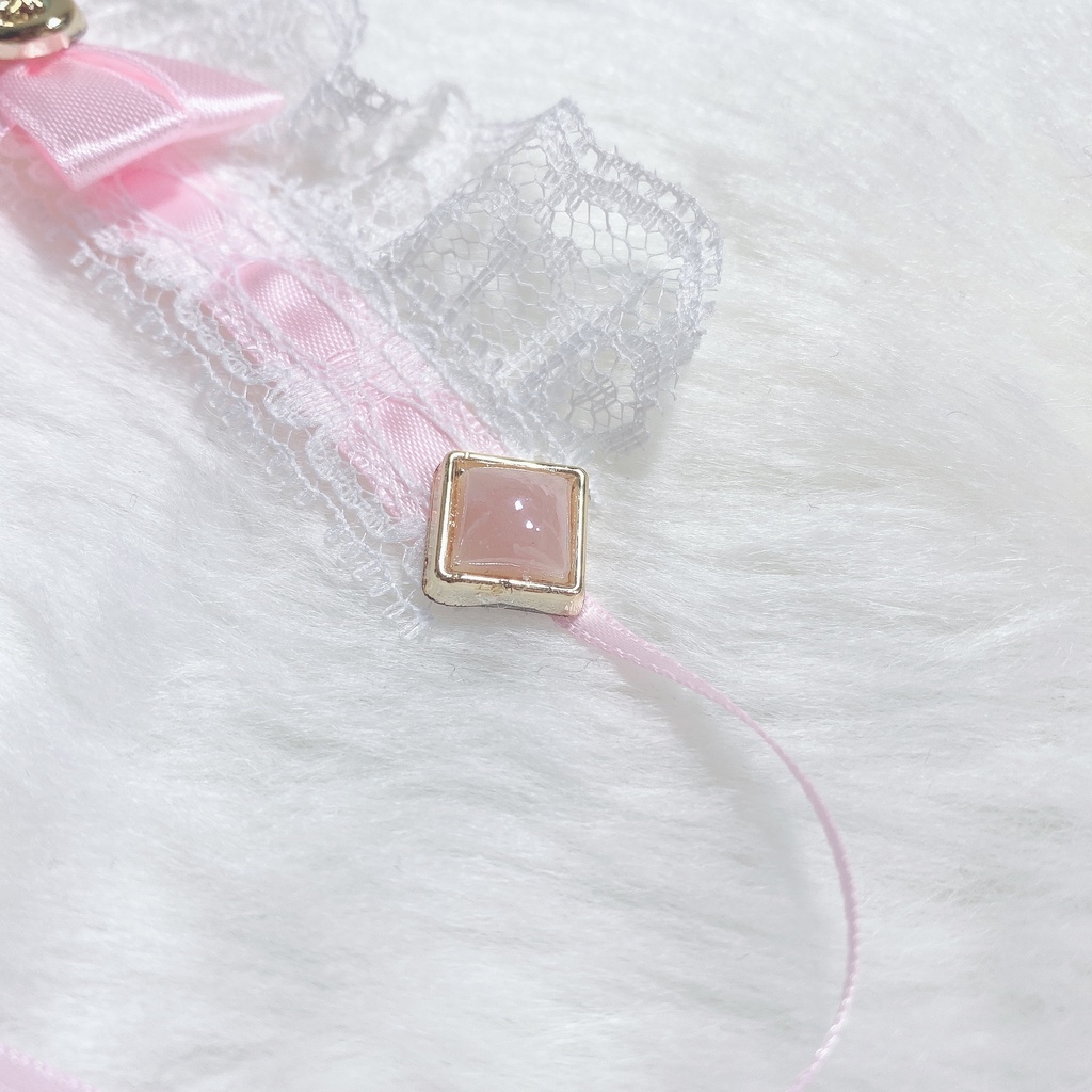 ピンクセンターリボン