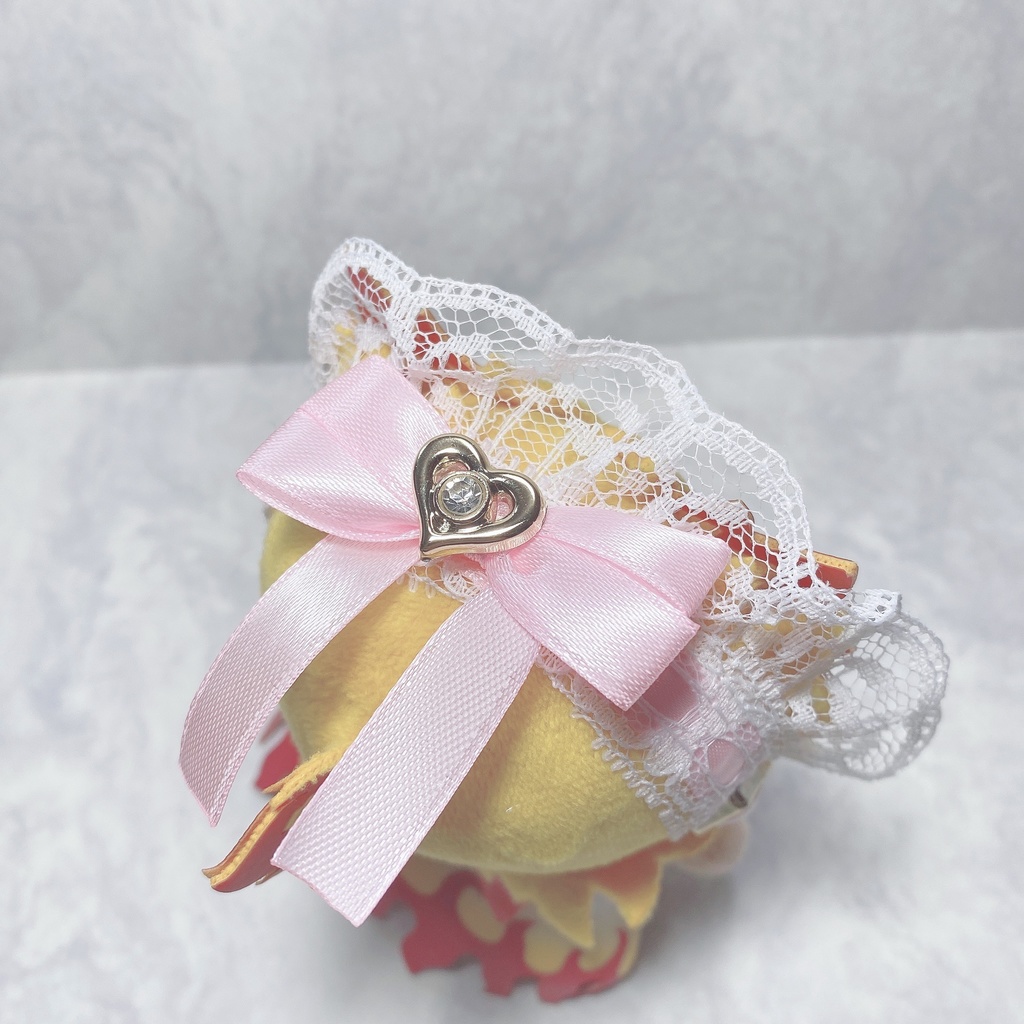 ピンクセンターリボン