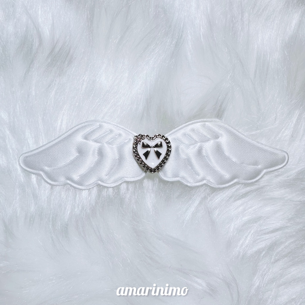ぬい用 アクセサリー 羽/wing(白/white)
