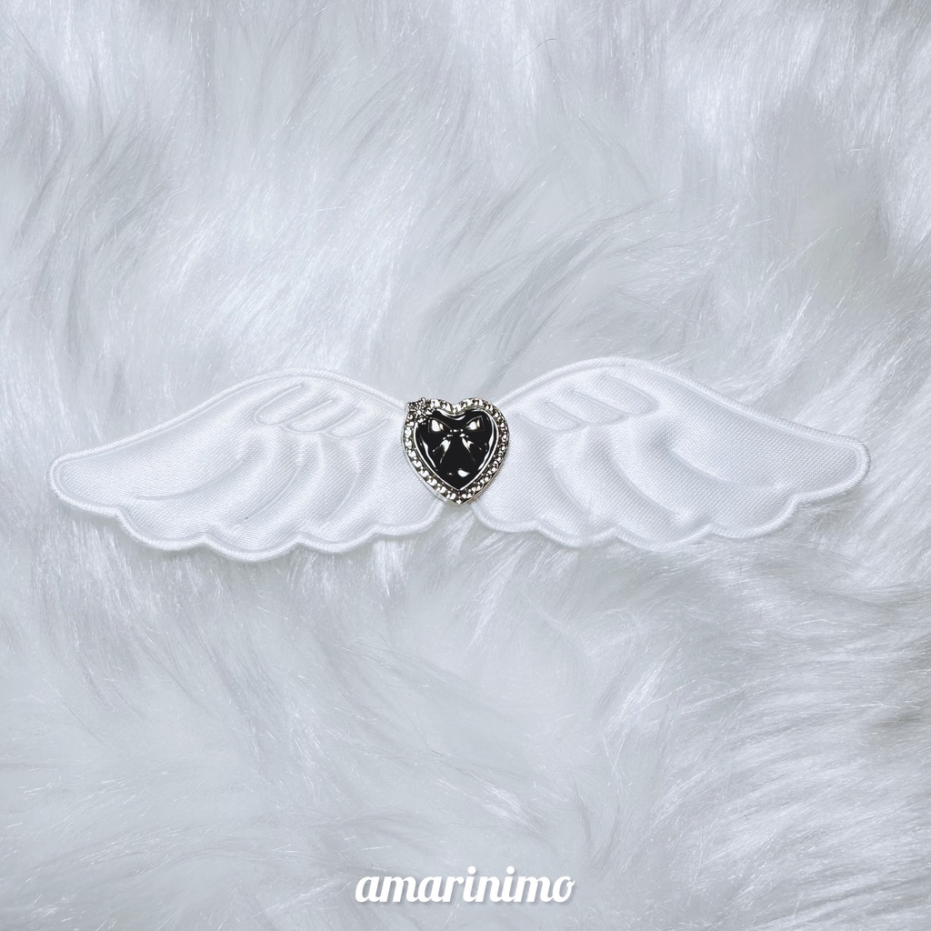 ぬい用 アクセサリー 羽/wing(白/white)