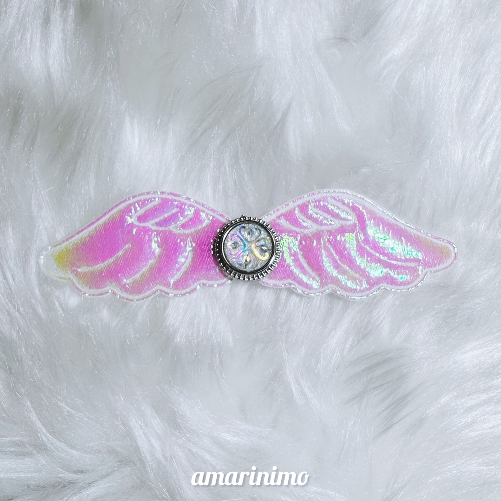 ぬい用 アクセサリー 羽/wing(ホログラム/hologram)