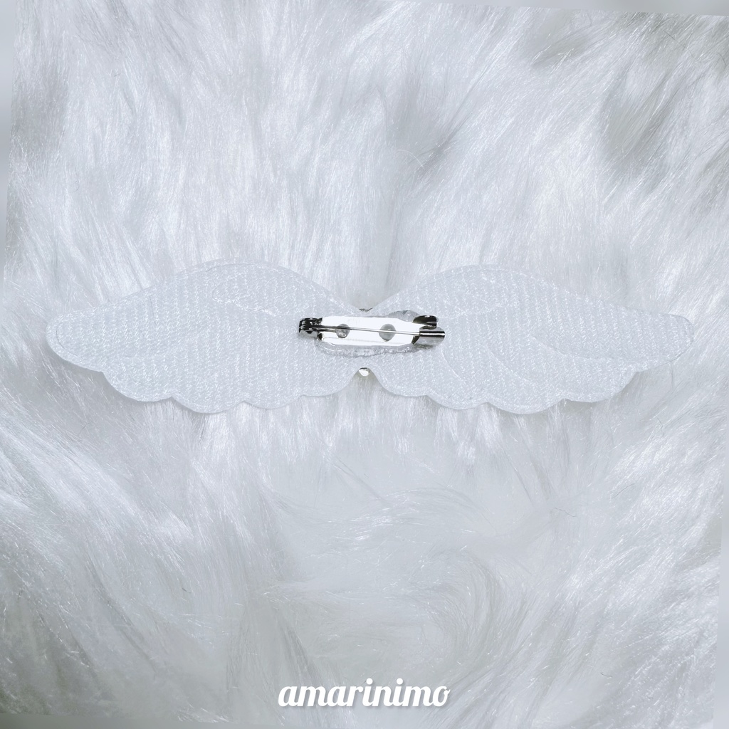 ぬい用 アクセサリー 羽/wing(ホログラム/hologram)