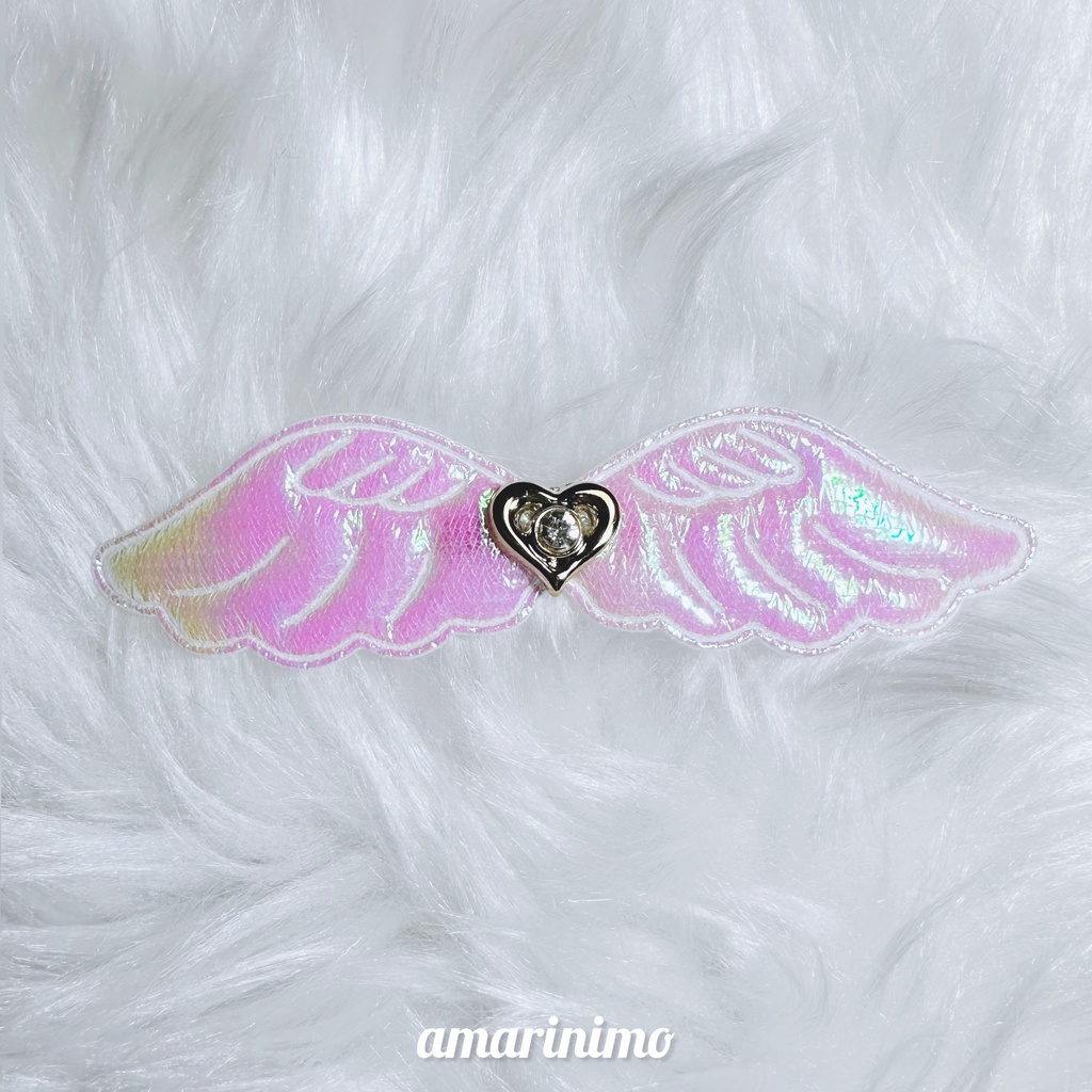 ぬい用 アクセサリー 羽/wing(ホログラム/hologram)