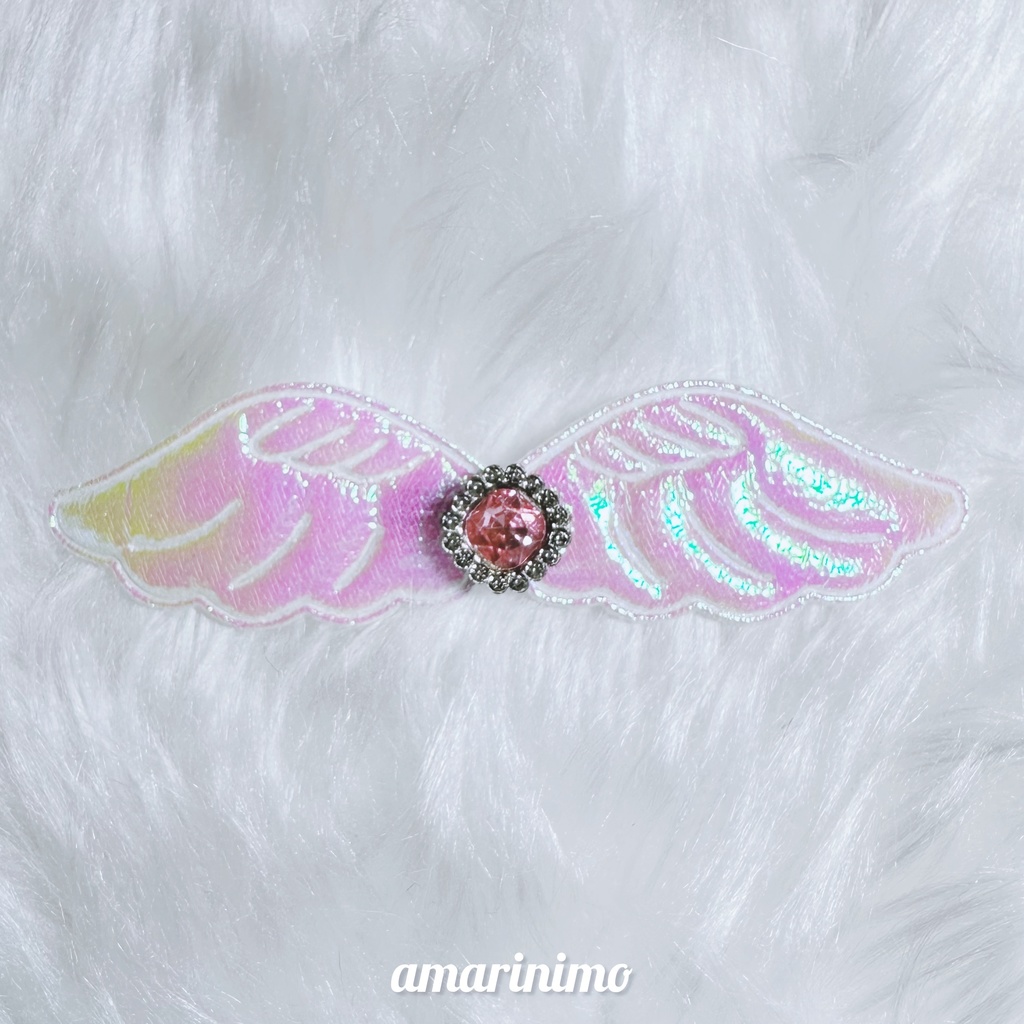 ぬい用 アクセサリー 羽/wing(ホログラム/hologram)