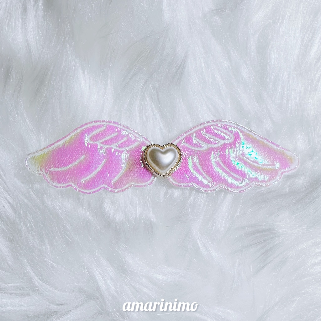 ぬい用 アクセサリー 羽/wing(ホログラム/hologram)