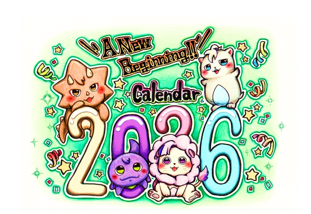 【非公式】ろふまる卓上カレンダー2026