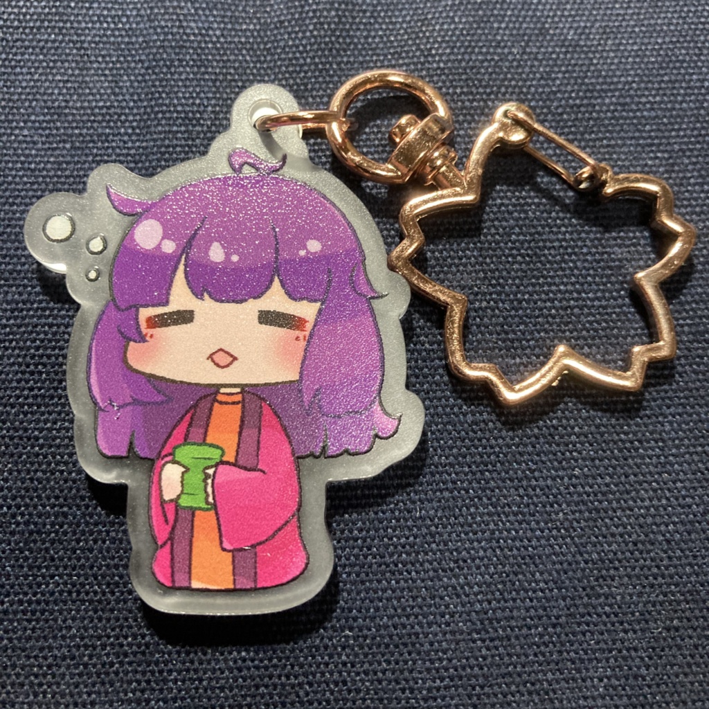 寝起きのきりたんアクキー